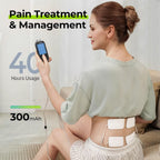 AUVON 3-in-1 TENS EMS Relax Muscle Stimulator with 40 Intensities and 24 Modes

