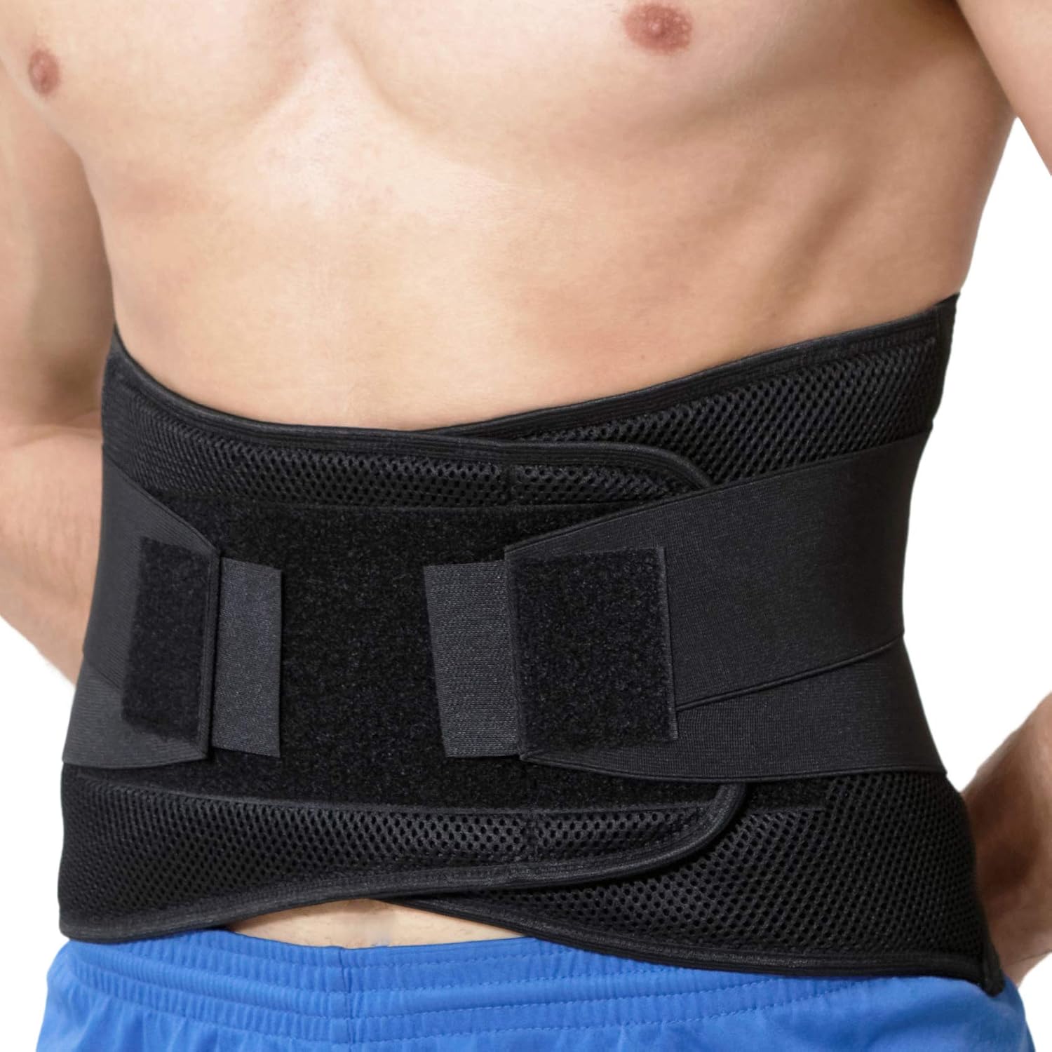 NeoTech Care Adjustable Compression Back Brace Lumbar Support Belt

