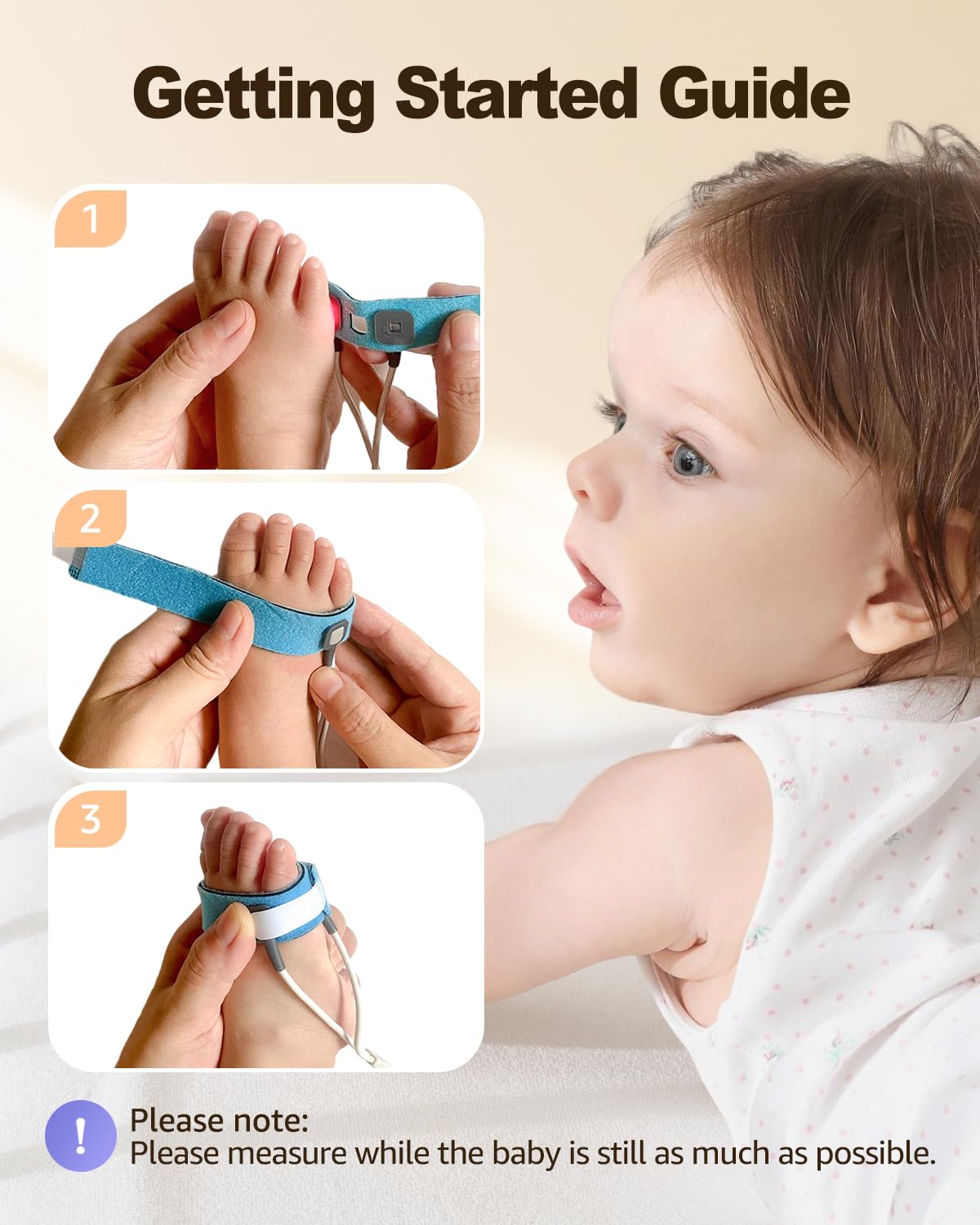 Fingertip Pulse Oximeter, SpO2 and Pulse Rate Monitor with Continuous Reading

