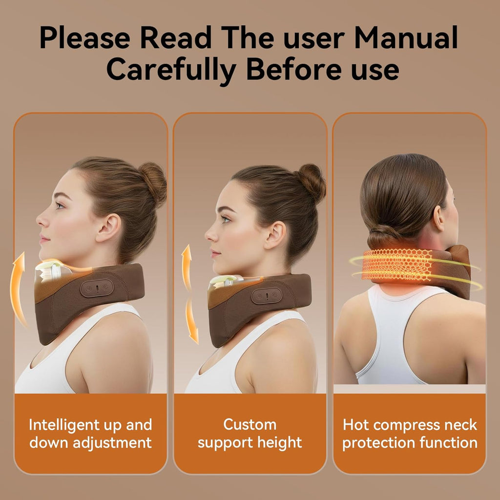 Yunari Cordless Neck Brace for Cervical Spine Posture Correction & Traction

