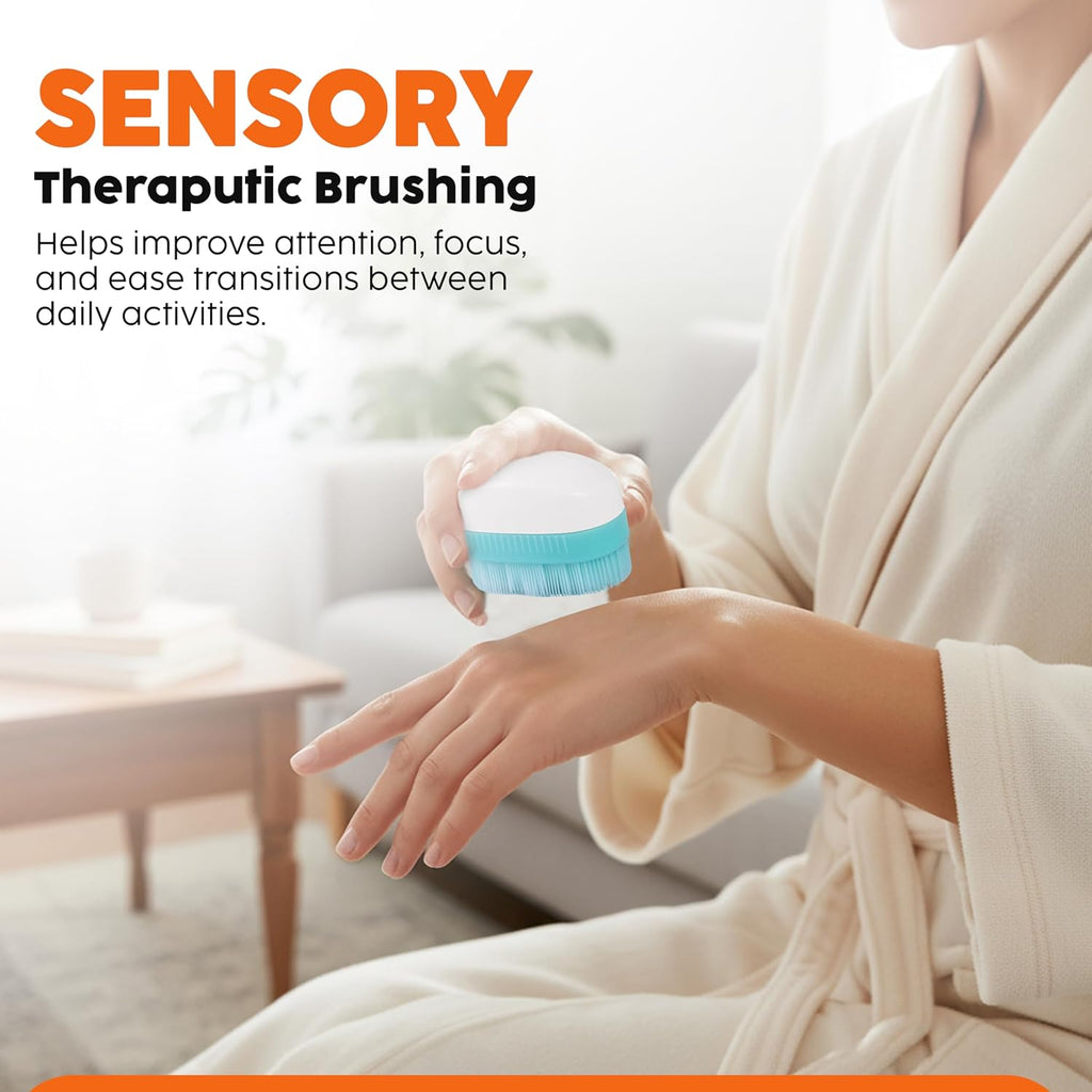 Wilbarger Method Therapressure Therapy Brush, Sensory Brushing Tool

