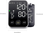 Oklar Upper Arm Blood Pressure Monitor, One-Button BP Machine with LED Display

