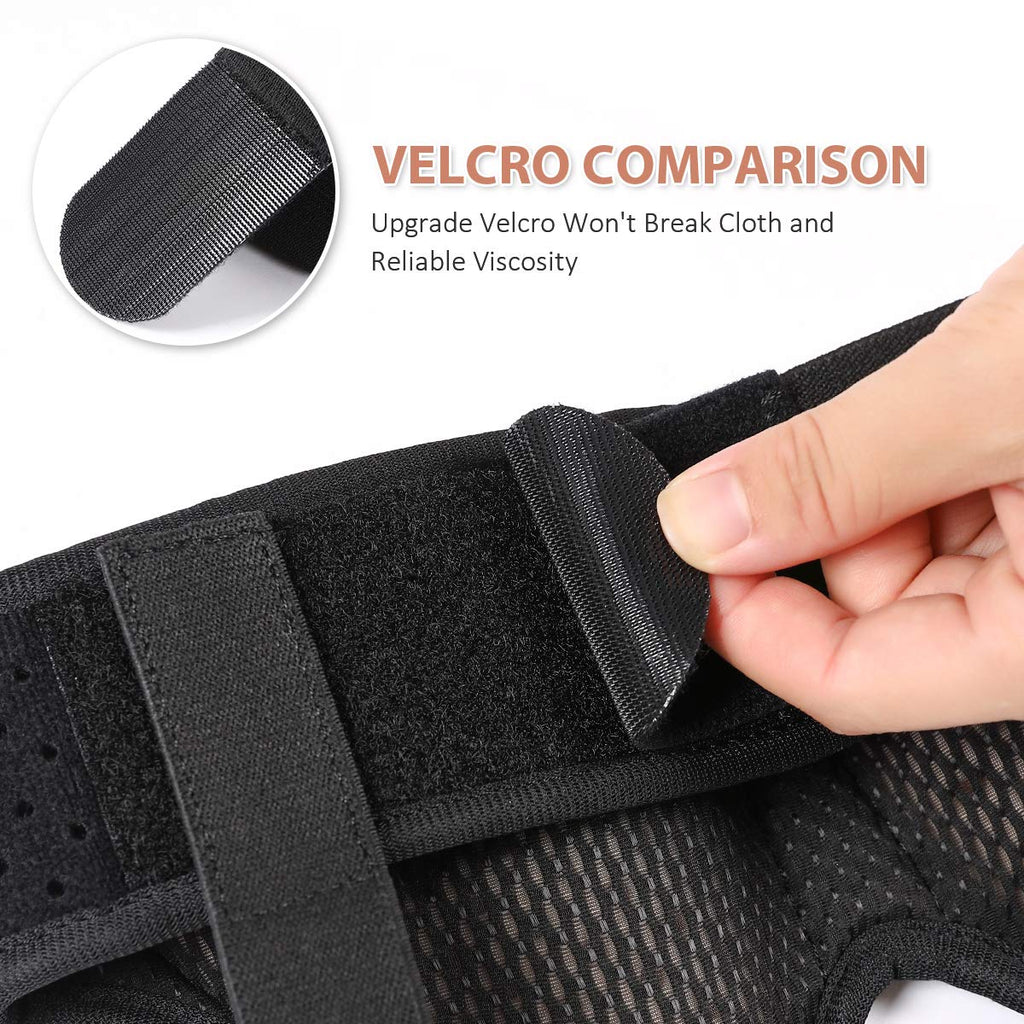 Tenbon Inguinal Hernia Belt for Men, Bilateral Groin Support Brace with Pads


