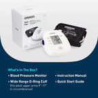 OMRON Iron Upper Arm Blood Pressure Monitor with Irregular Heartbeat Detector

