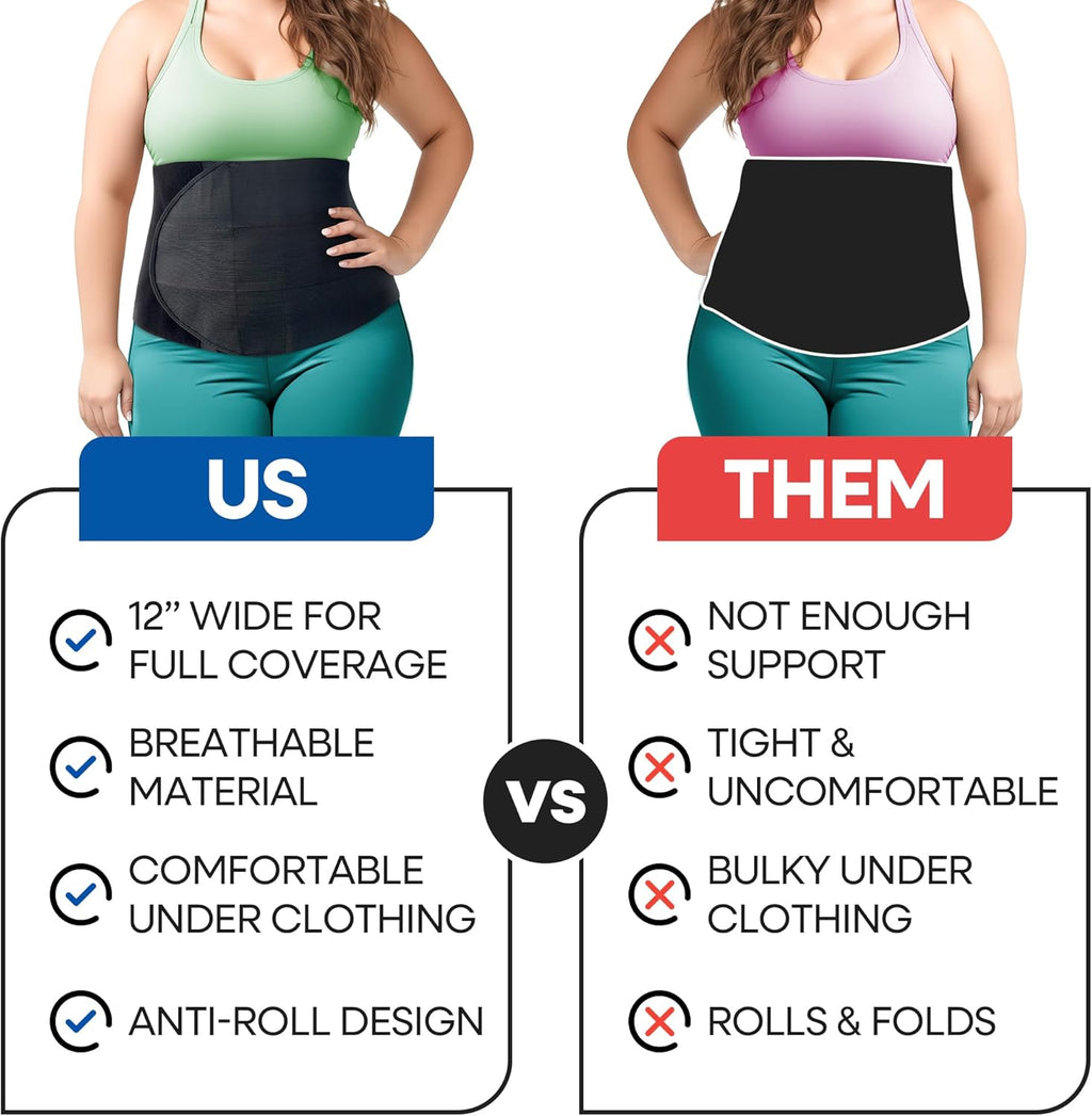 Armstrong America Post Surgery Abdominal Binder, Postpartum Belly Band Compression

