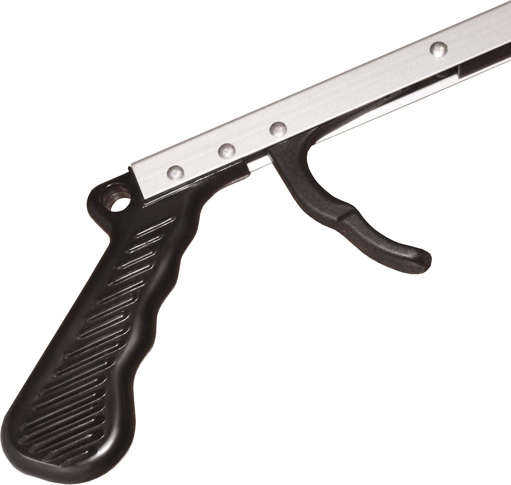 Rehabilitation Advantage Aluminum Reacher Grabber, Magnetic Tip, Rubber Jaws, 26 in

