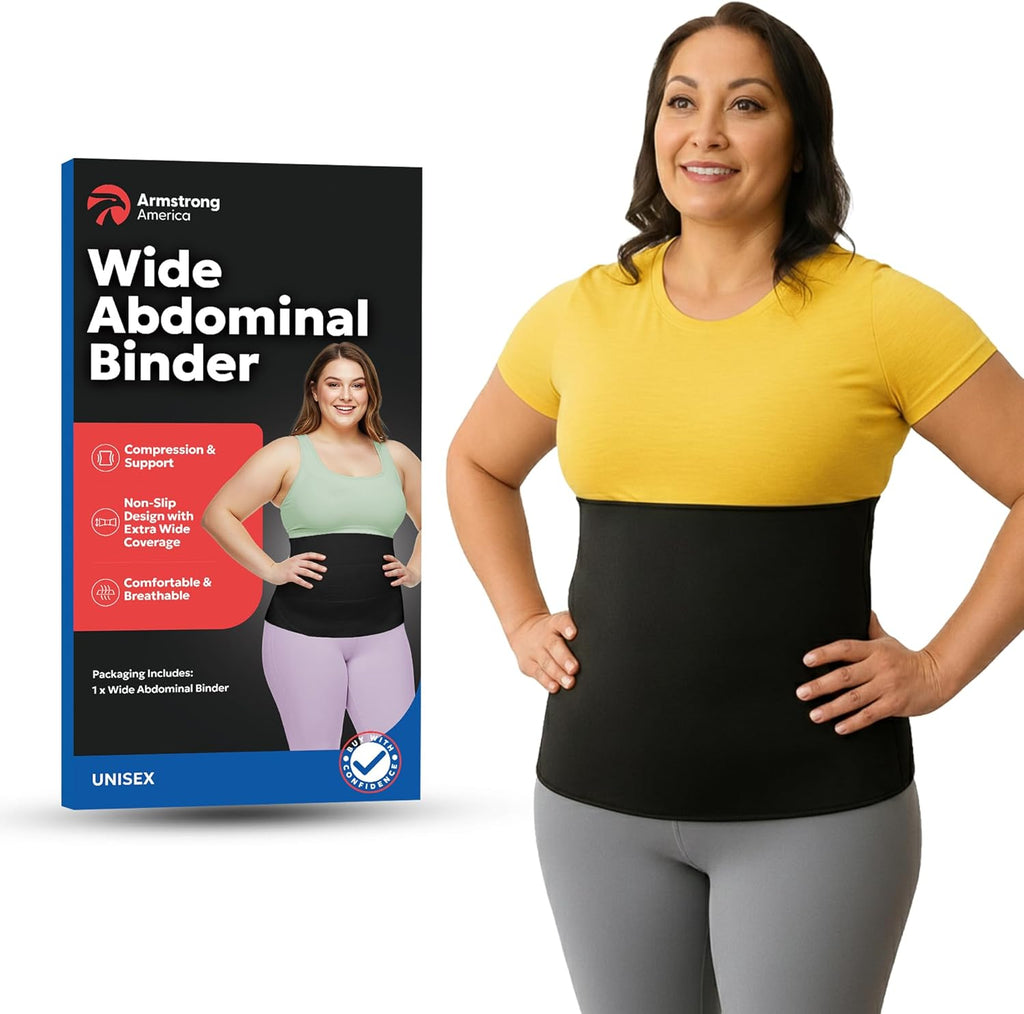 Armstrong America Post Surgery Abdominal Binder, Postpartum Belly Band Compression

