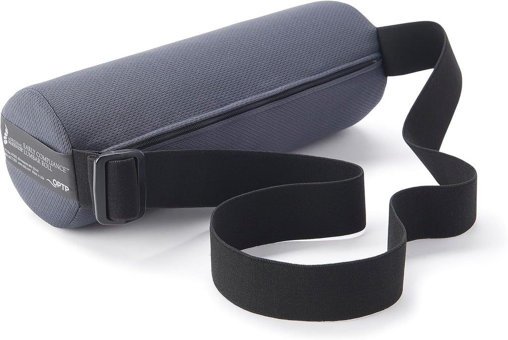 OPTP Early Compliance Lumbar Roll lumbar support pillow for chair and car

