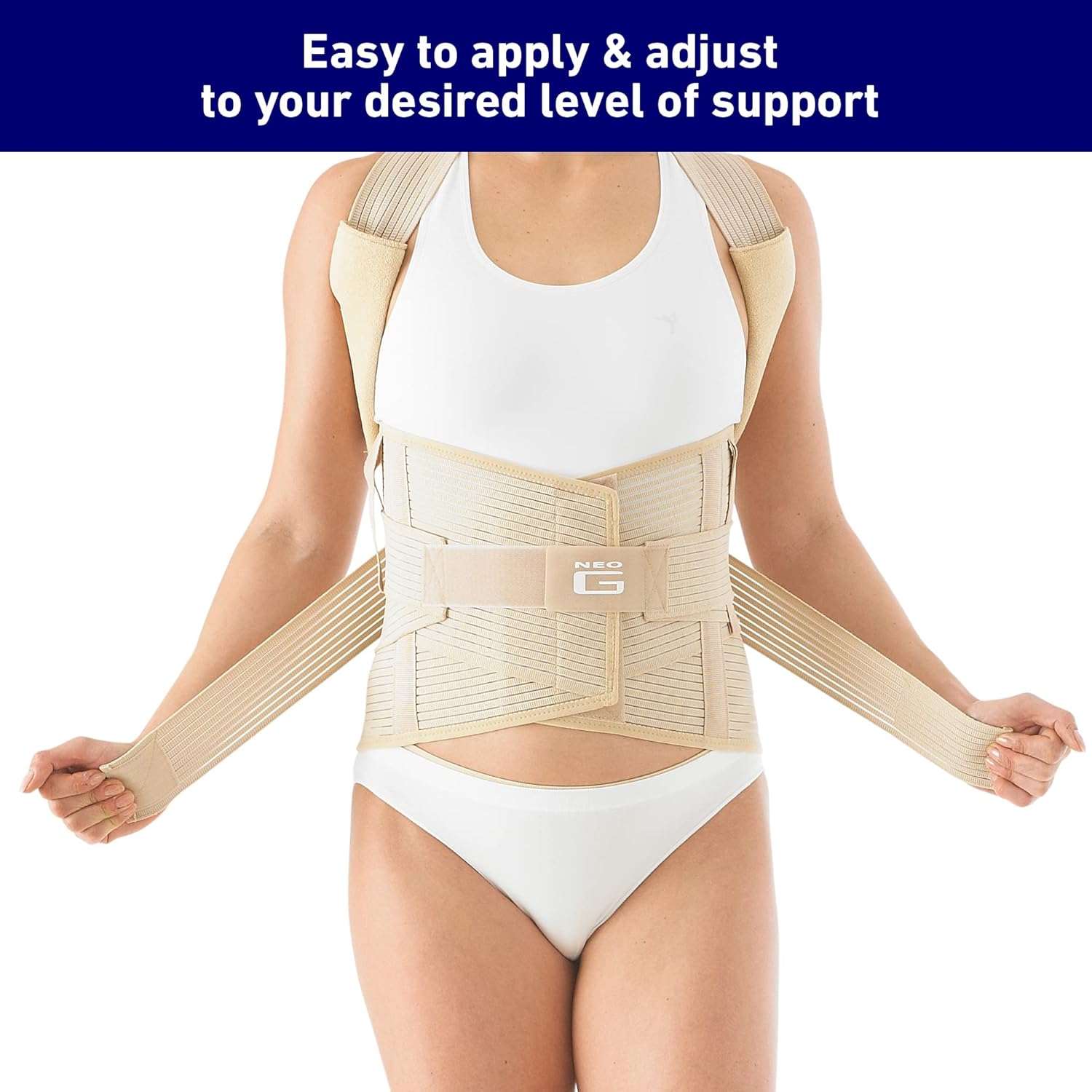 Neo G Dorsolumbar Back Support Brace for Kyphosis, Posture Correction


