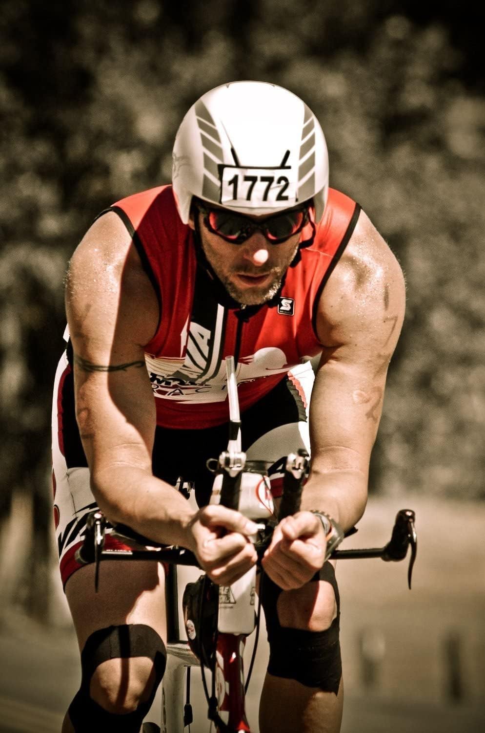 RockTape H2O Kinesiology Tape for Muscle Pain Relief, Injury Recovery


