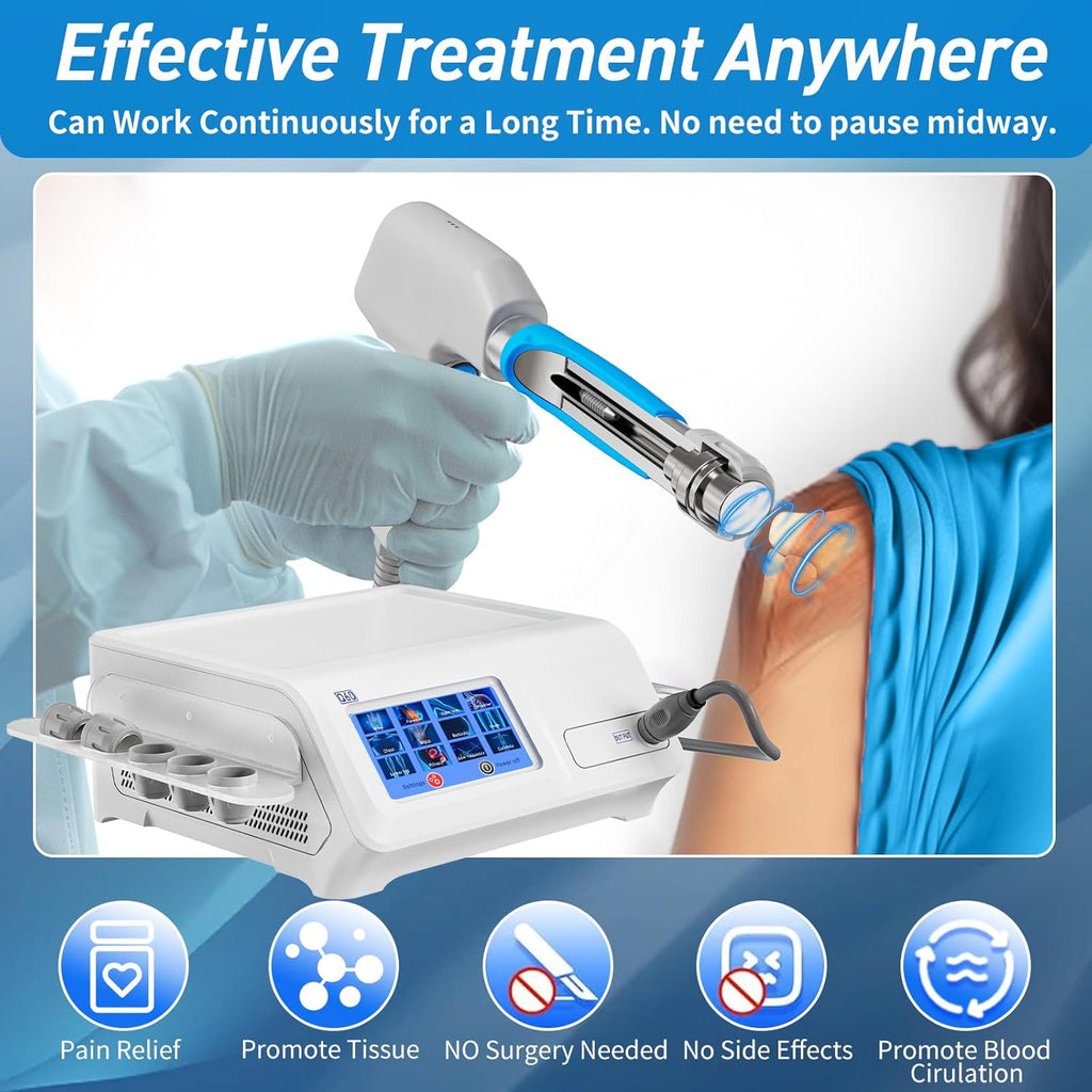 Shockwave Therapy Machine ESWT Device for Joint and Muscle Pain, Non-Invasive

