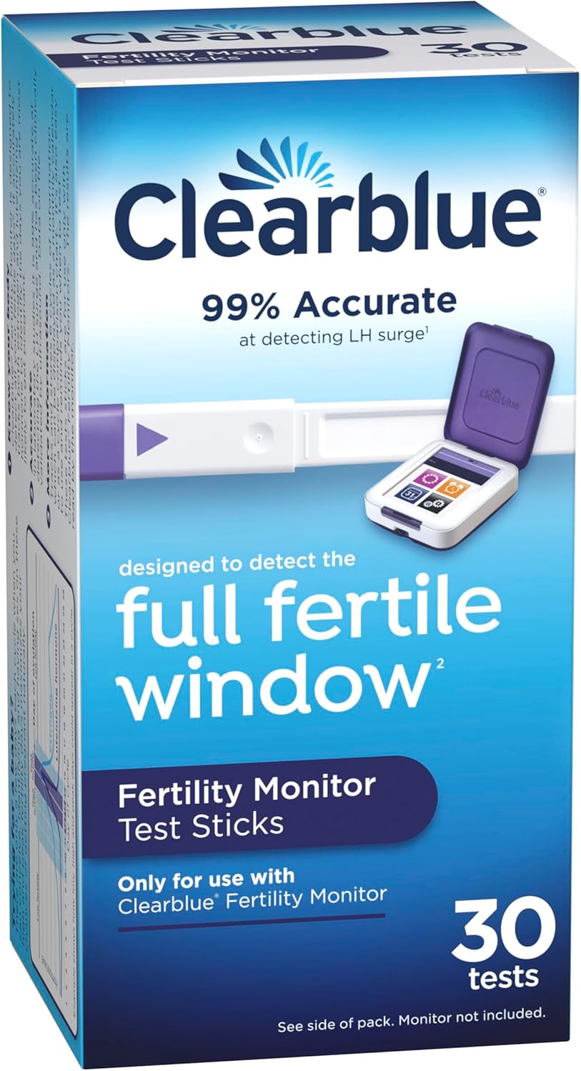 Clearblue LH and Estrogen Detection Sticks for Urine Home Hormone Tracking

