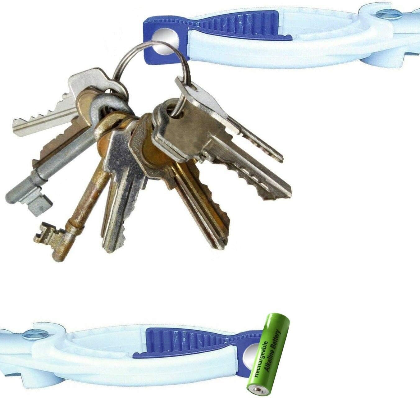 Grabber Buddy Reacher Tool with Adjustable Handle and Magnetic Pickup Tool

