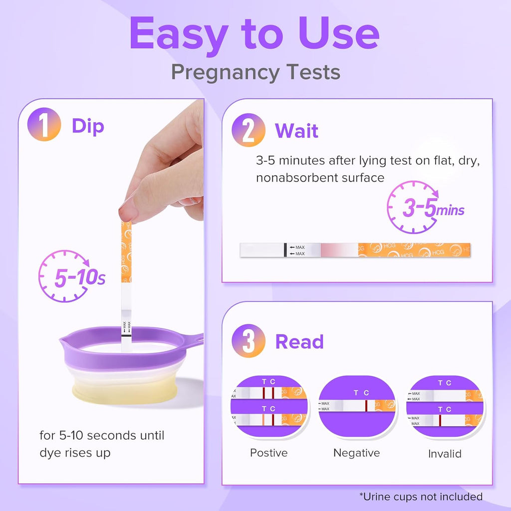 Premom Quantitative Ovulation Predictor Kit: LH Test Strips + hCG Pregnancy Tests

