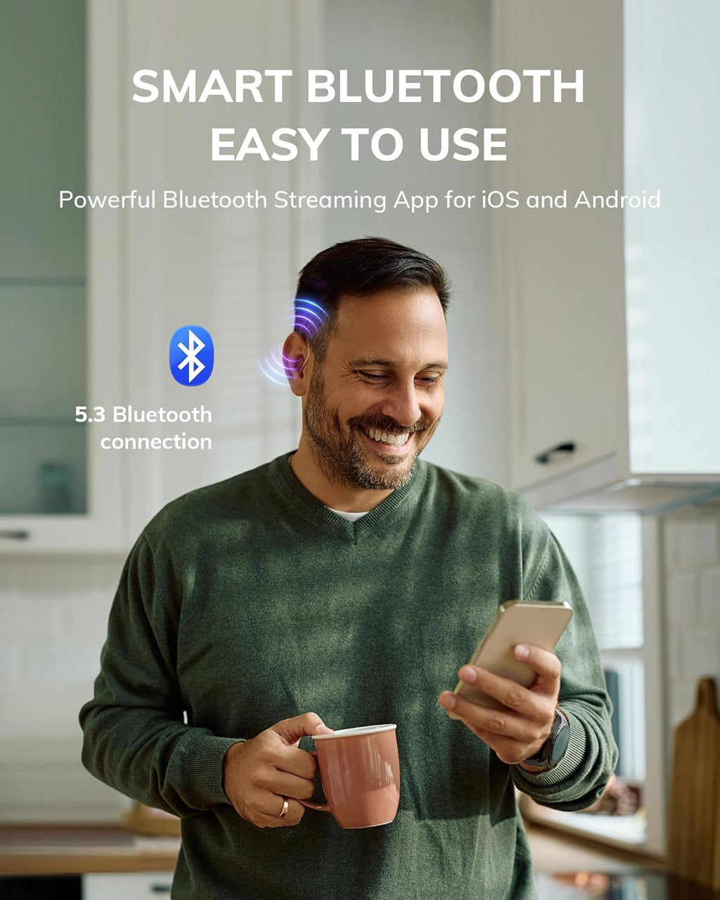 ELEHEAR Beyond Rechargeable Bluetooth OTC Hearing Aids with AI Noise Cancellation

