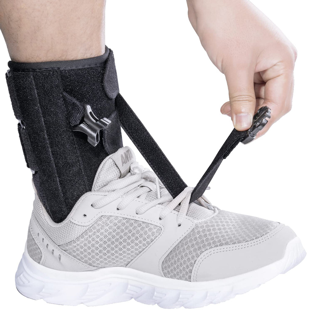 Pozpo Foot Drop Brace for Walking, AFO Ankle Lifting Splint

