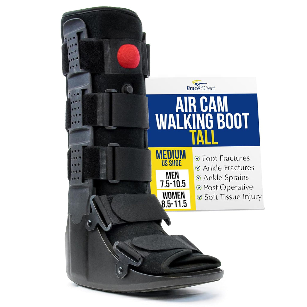 Brace Direct Tall Air CAM Walker Fracture Boot with Adjustable Compression Pump

