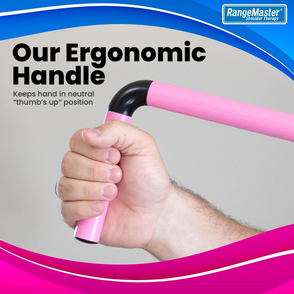 RangeMaster ShoulderWand Therapy Stretching Tool, Collapsible Stretch Bar

