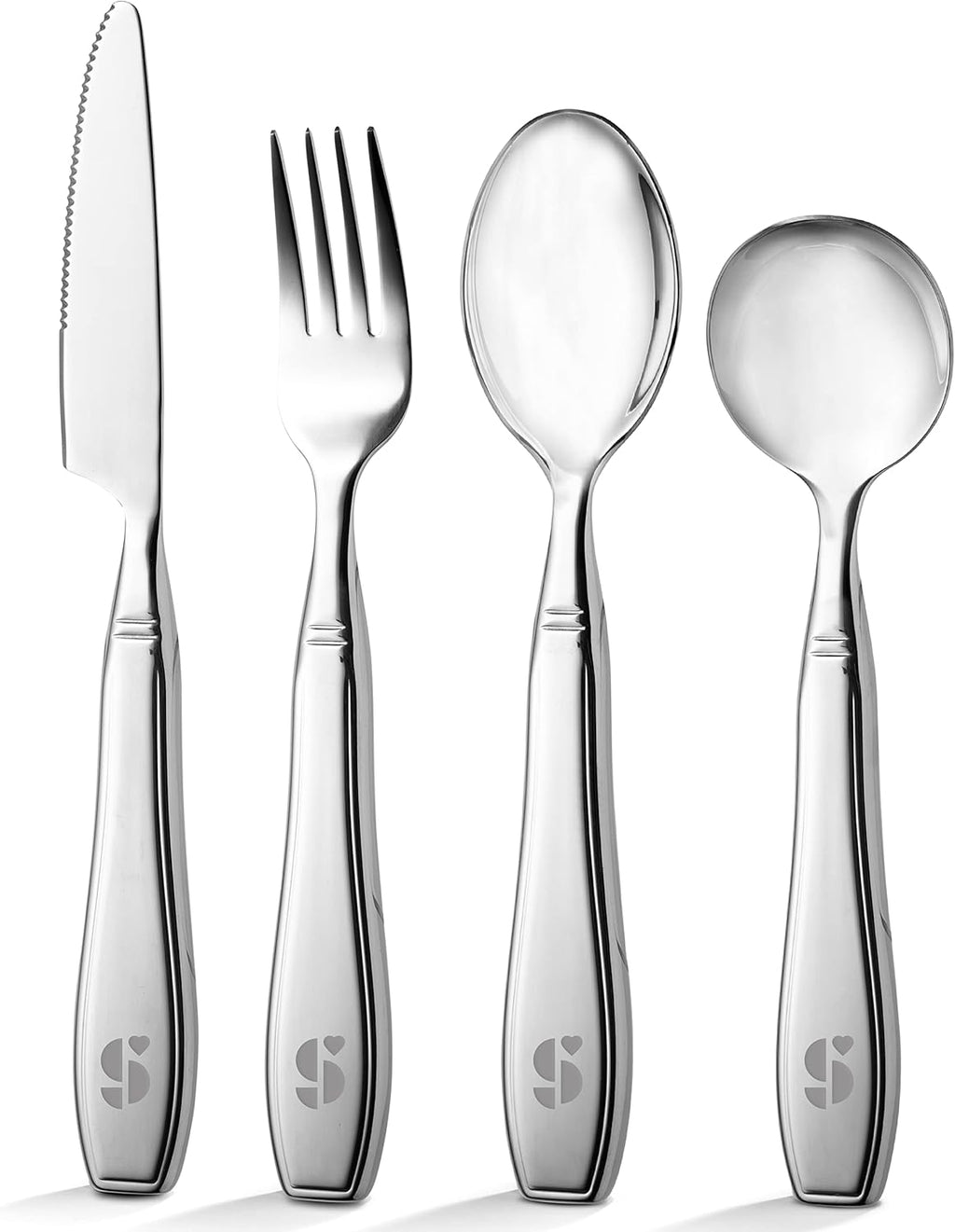 Special Supplies Premium Weighted Utensils for Tremors and Parkinson's, Non-Slip

