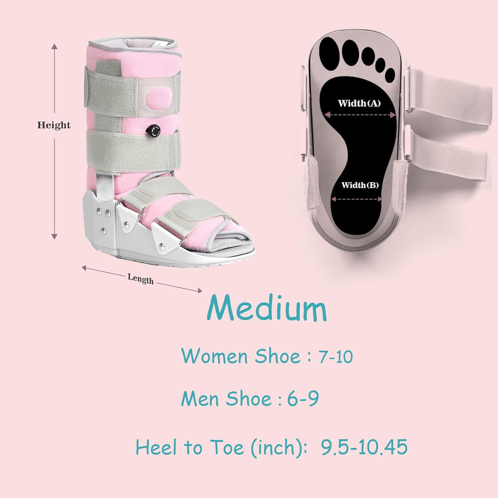 Medibot Medical Grade Fracture Boot Walker for Foot and Ankle, Adjustable

