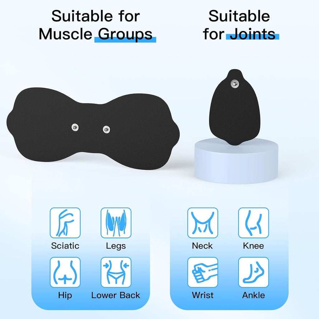 MASTOGO Wireless TENS EMS Muscle Stimulator for Back Pain Relief, Bluetooth App

