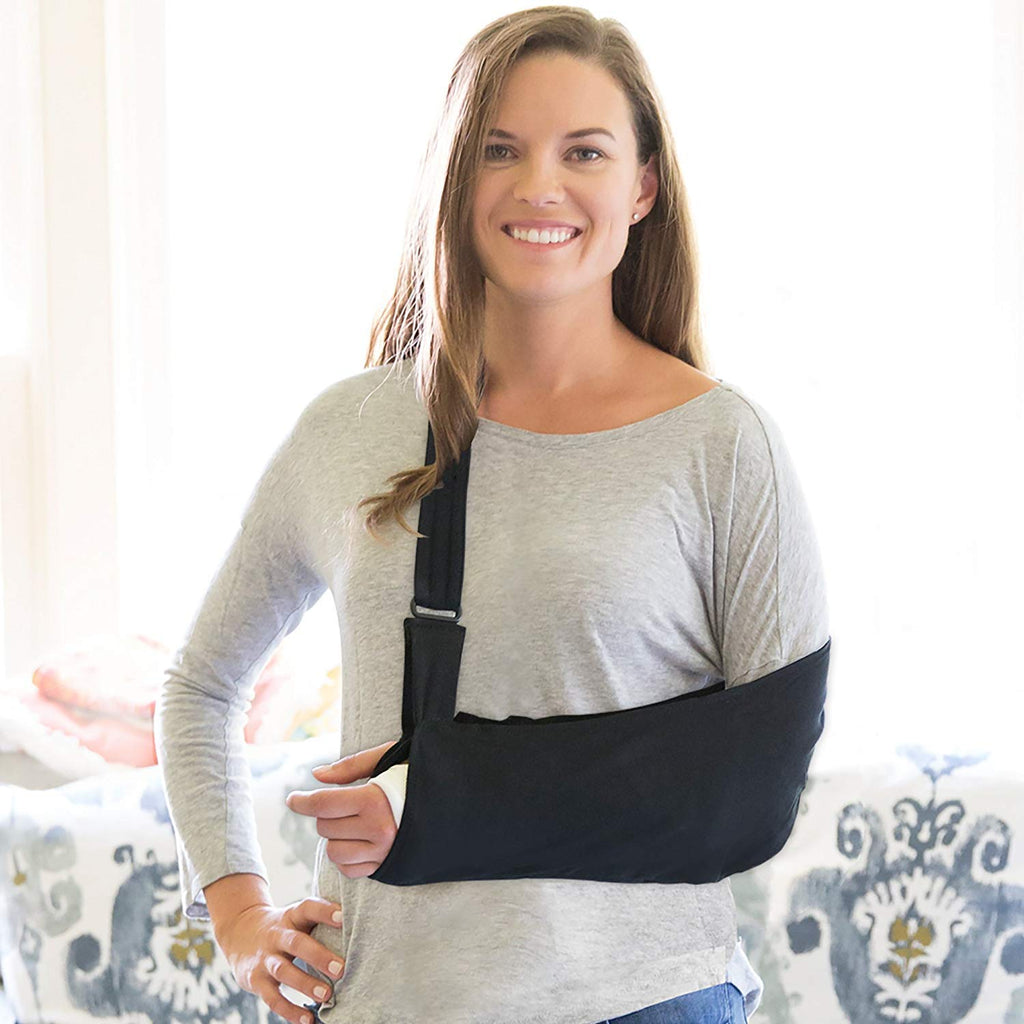 Brownmed Ultimate Arm Sling for Men and Women, Adjustable Shoulder Elbow Wrist Support


