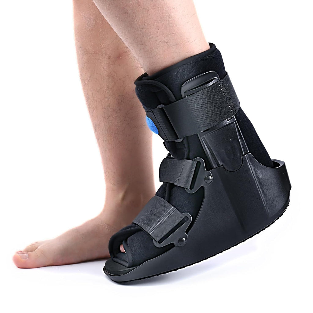 Short Air Walker Boot Orthopedic Fracture Immobilizer for Ankle Foot Injury

