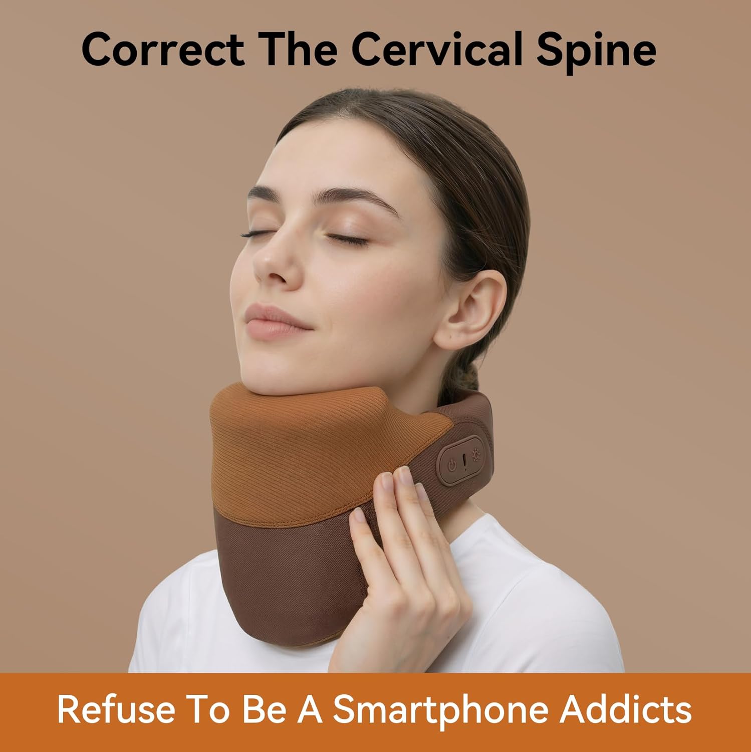 Yunari Cordless Neck Brace for Cervical Spine Posture Correction & Traction

