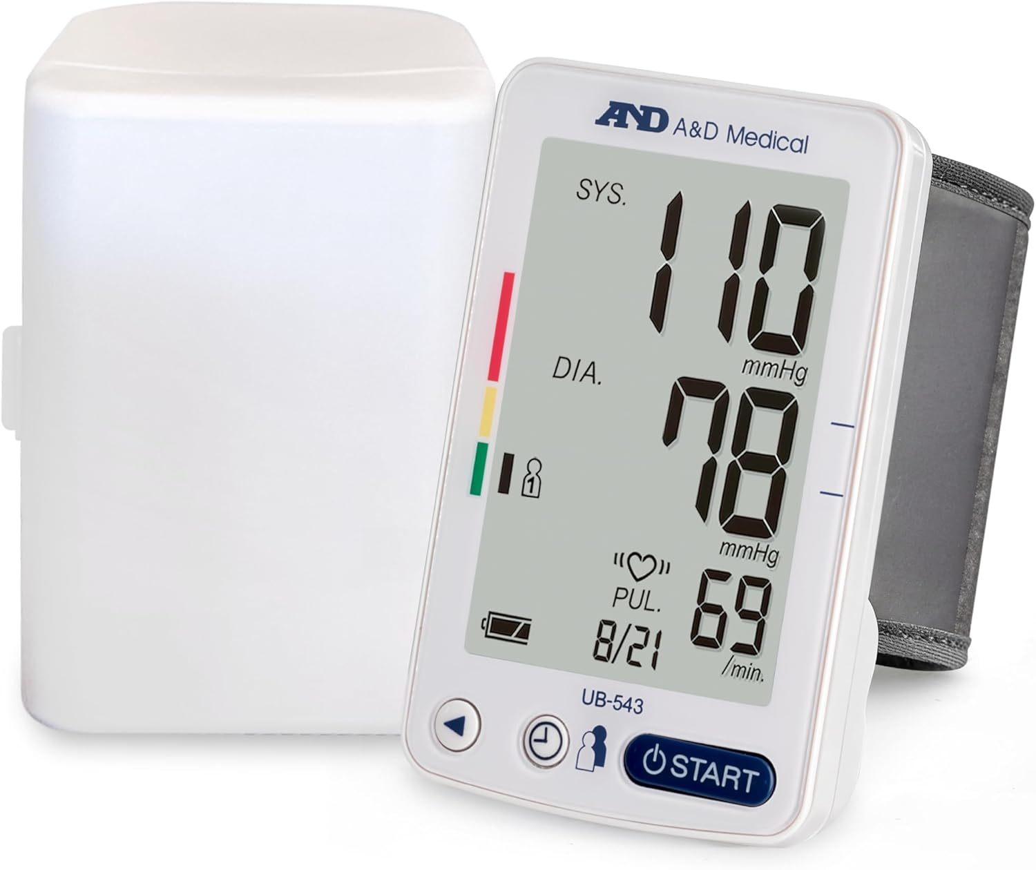 A&D Medical Essential One blood pressure device UB-543 with adjustable cuff

