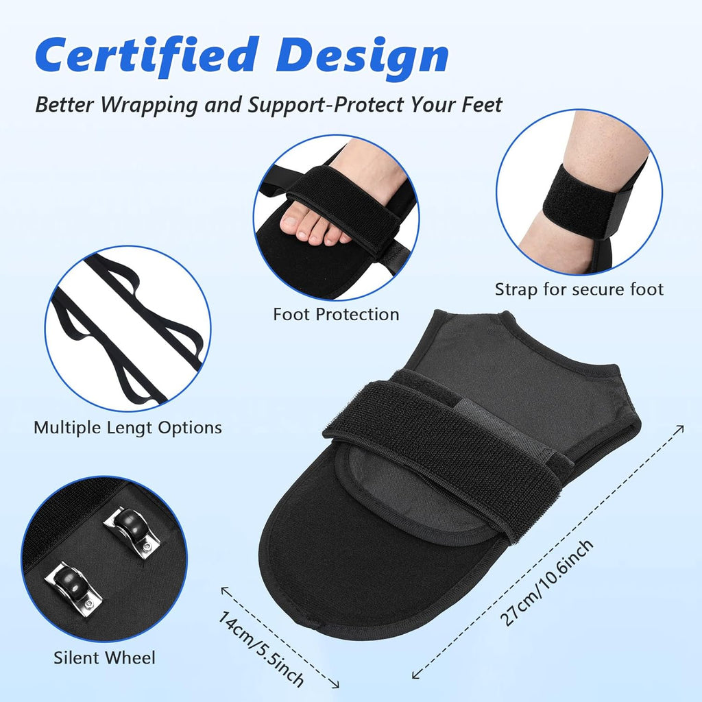 JFMkaer Knee Glider Rehabilitation Aid for Knee Replacement Recovery Physical Therapy

