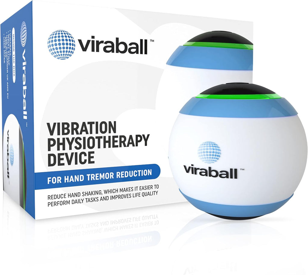 Physiotherapy Vibration Therapy Ball for Hand Exercise, Rechargeable, 3 Modes

