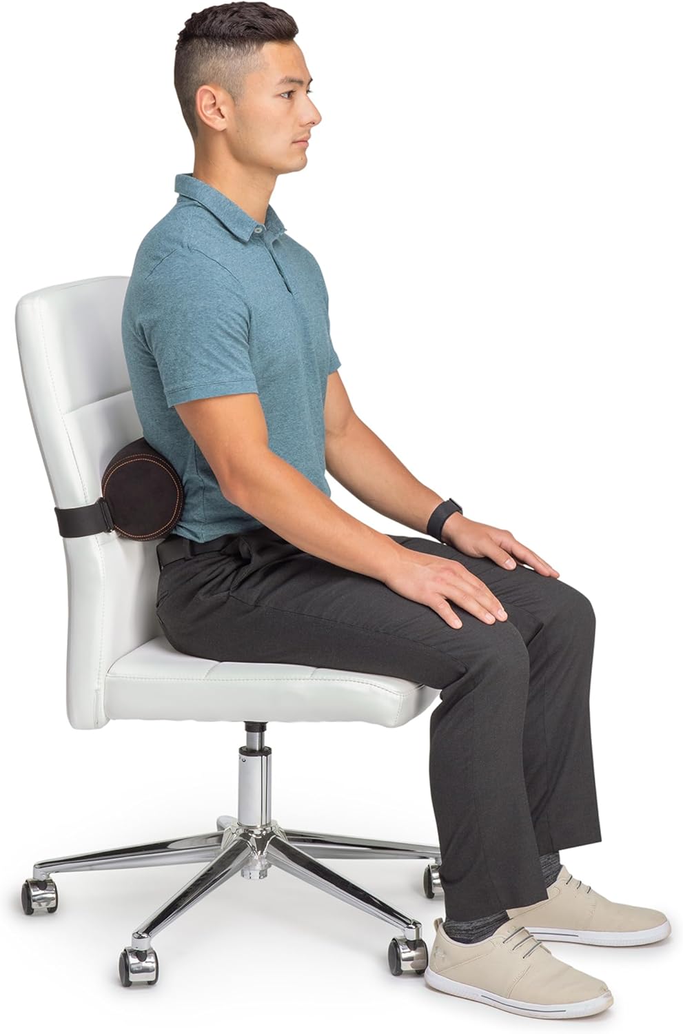 OPTP Original McKenzie Lumbar Roll Cushion for Lower Back Support, Firm

