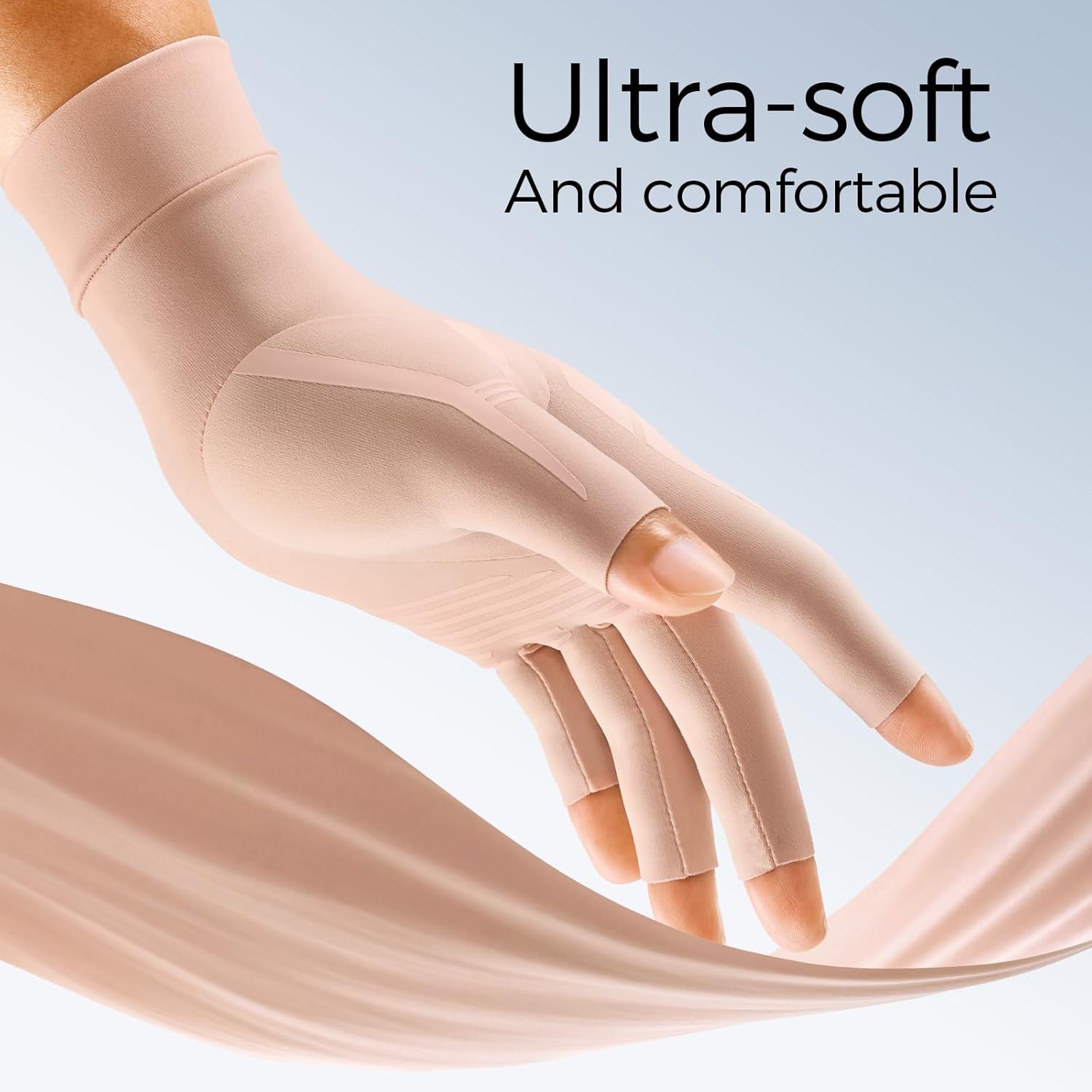 FREETOO All-Around Compression Arthritis Gloves for Pain Relief and Carpal Tunnel

