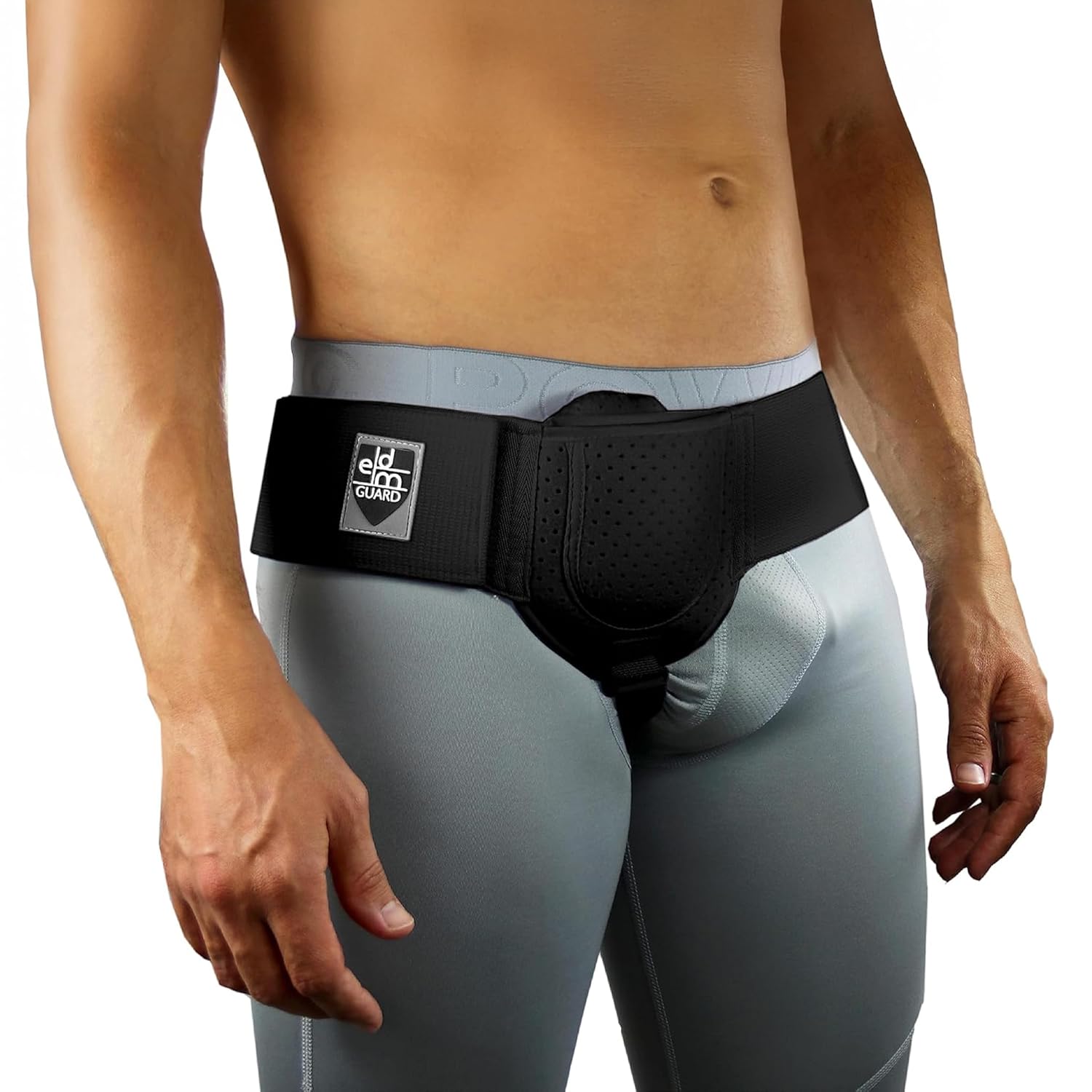 Everyday Medical Inguinal Hernia Support Belt Truss for Left or Right, Adjustable

