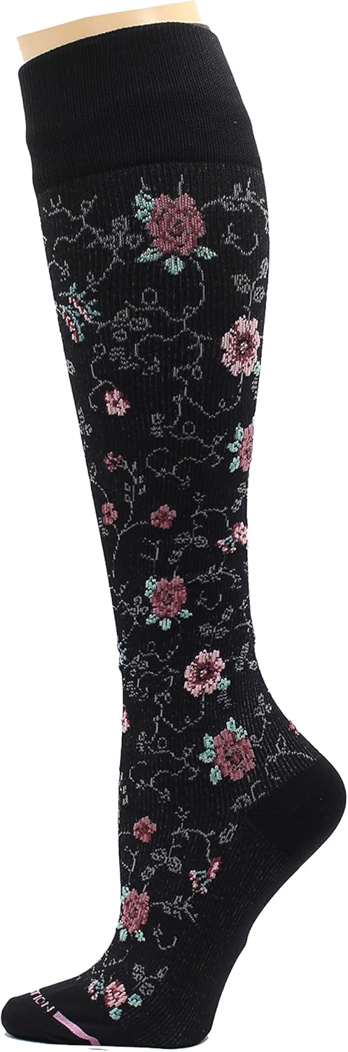 Dr. Motion Therapeutic Graduated Compression Knee-High Socks for Women, 8–15 mmHg

