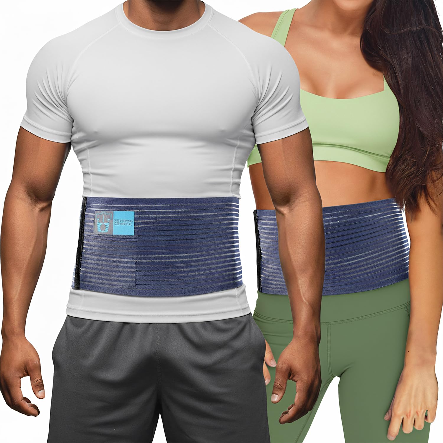 Everyday Medical Umbilical Hernia Belt for Men and Women, Abdominal Binder

