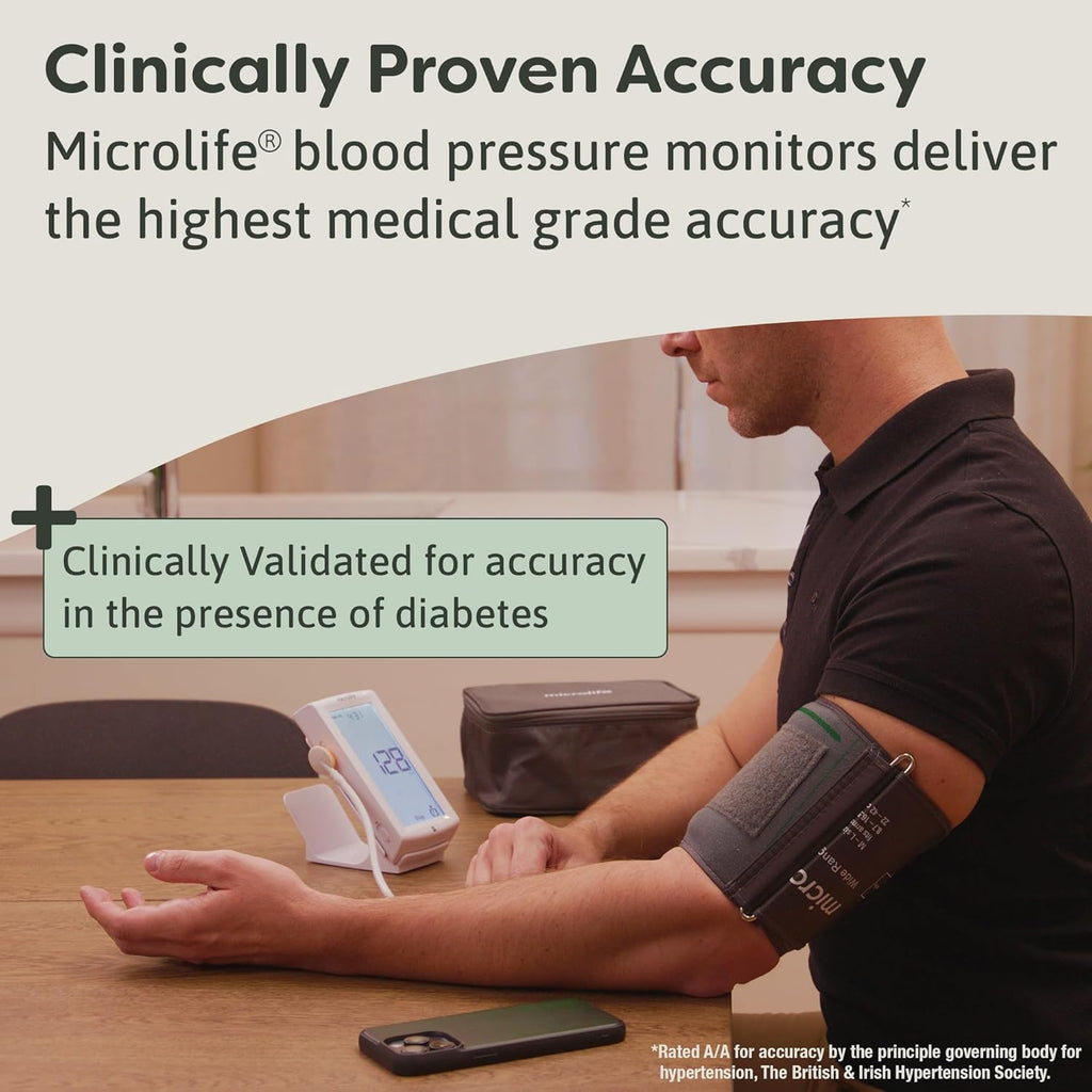 Microlife Series 800 Upper Arm Smart Blood Pressure Monitor with Bluetooth

