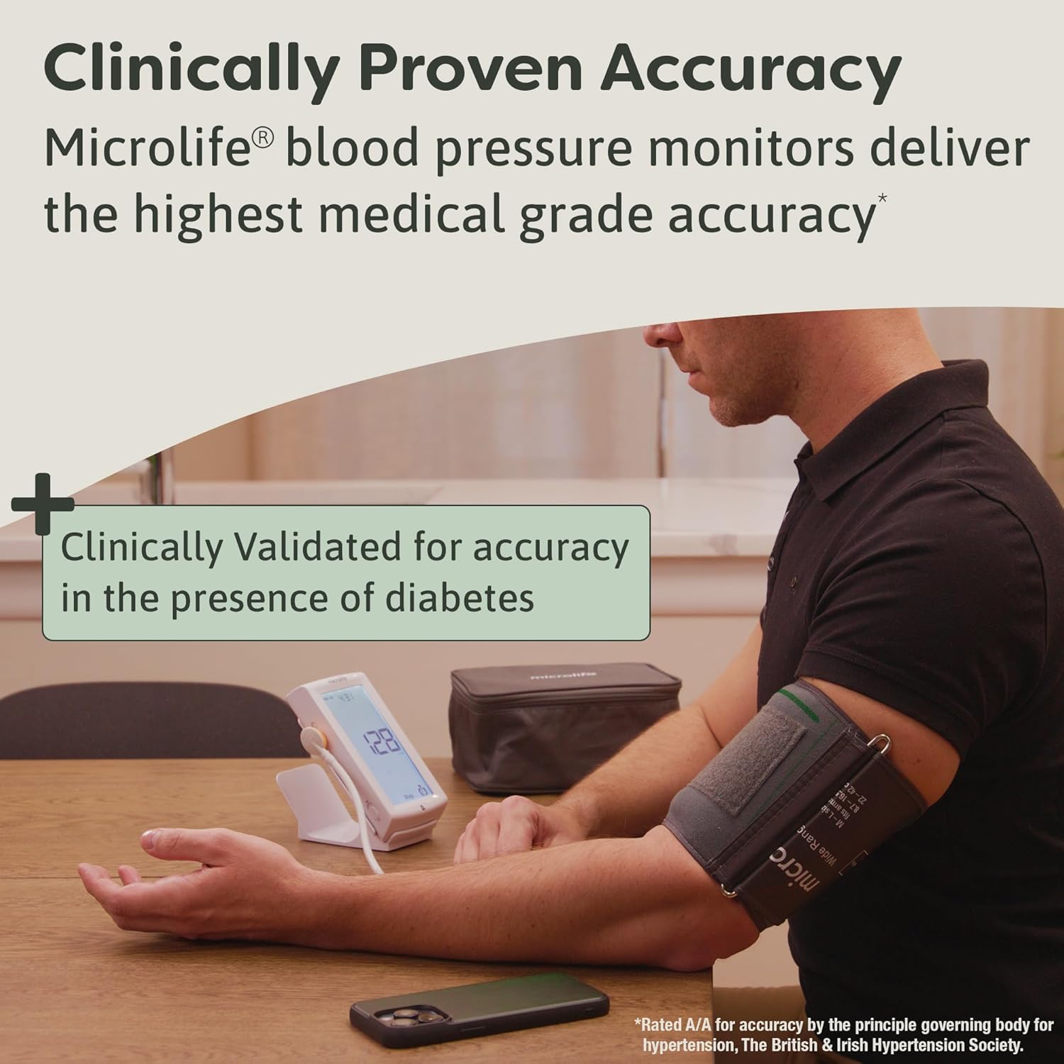 Microlife Series 800 Upper Arm Smart Blood Pressure Monitor with Bluetooth

