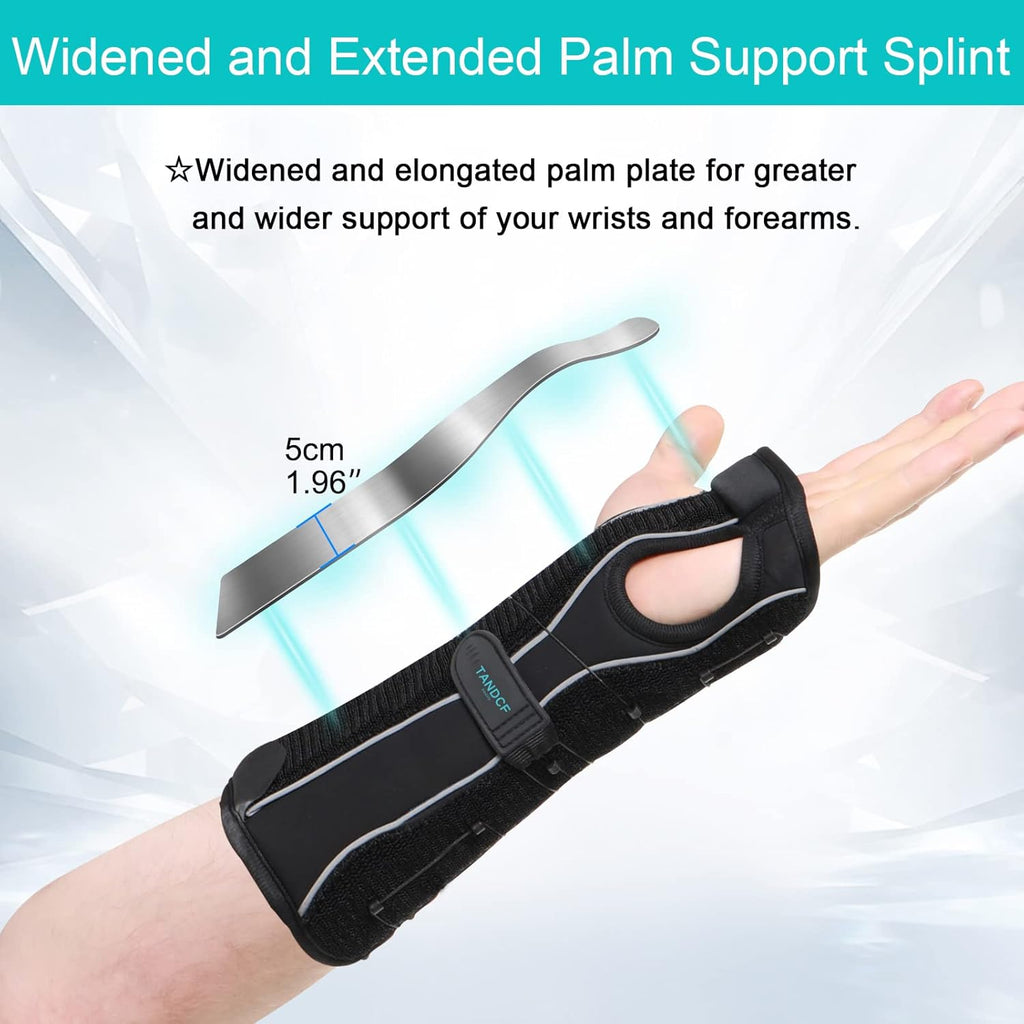 bestlife Reversible Neoprene Wrist Brace with Removable Splints for Carpal Tunnel

