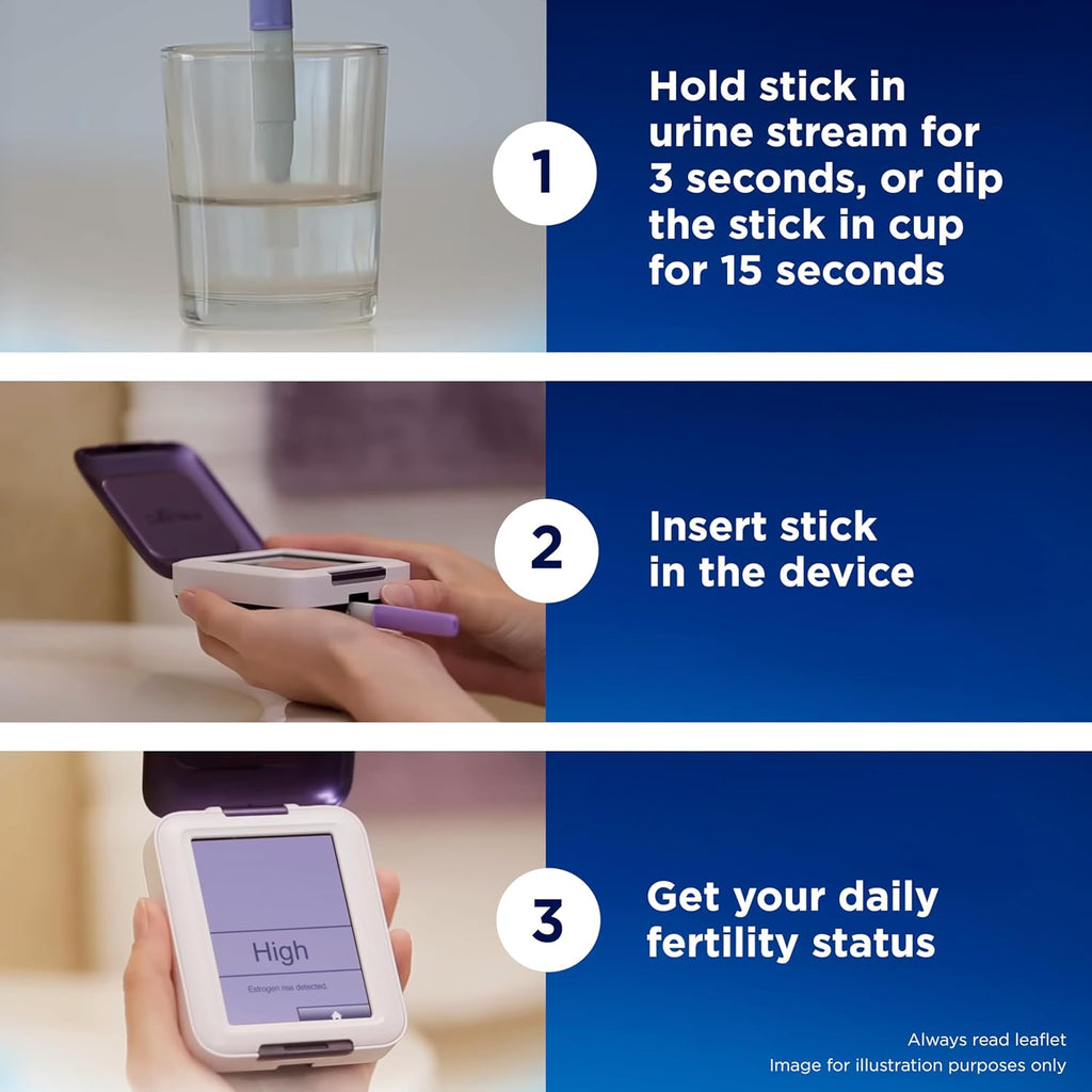 Clearblue LH and Estrogen Detection Sticks for Urine Home Hormone Tracking

