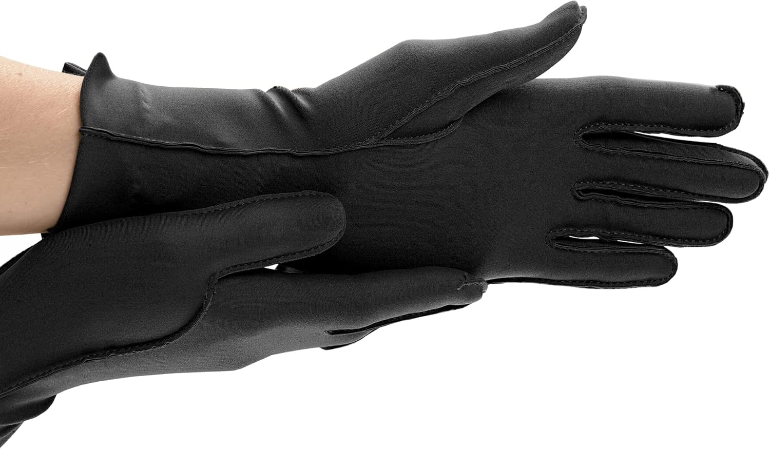 isotoner Arthritis Compression Gloves for Joint Support, Open-Finger Design

