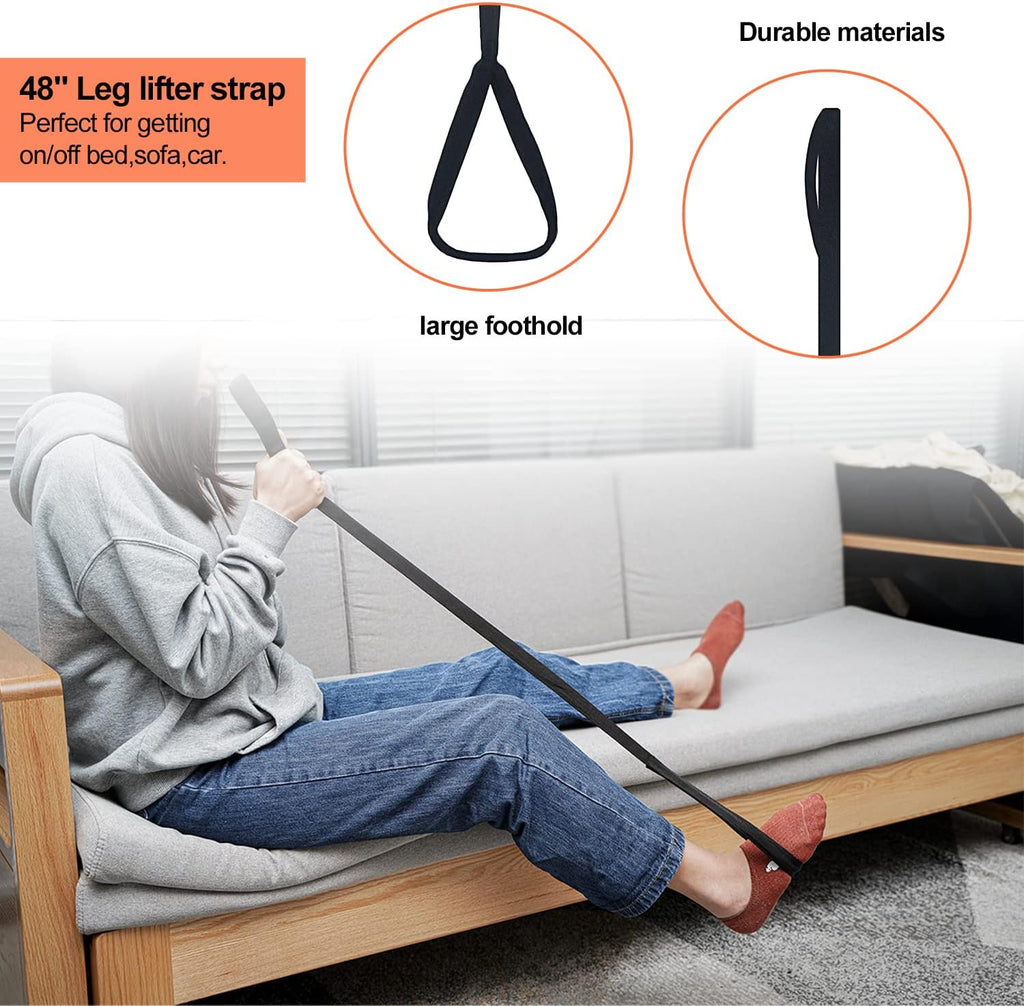 Kekoy Hip Recovery Kit with 32in Reacher Grabber, Sock Aid, Dressing Tools

