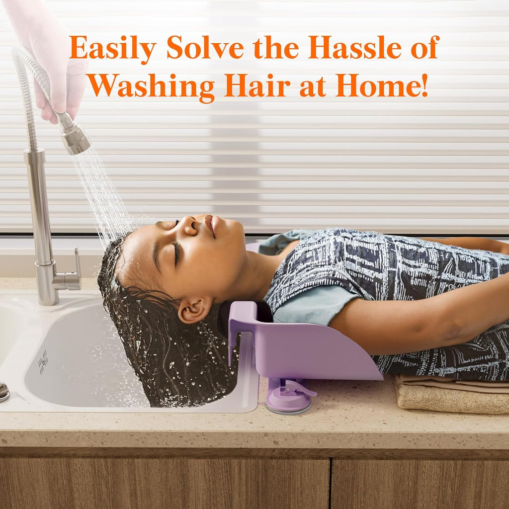 Lifewit Hair Washing Station for Kids with Neck Support, Sink or Bathtub Basin

