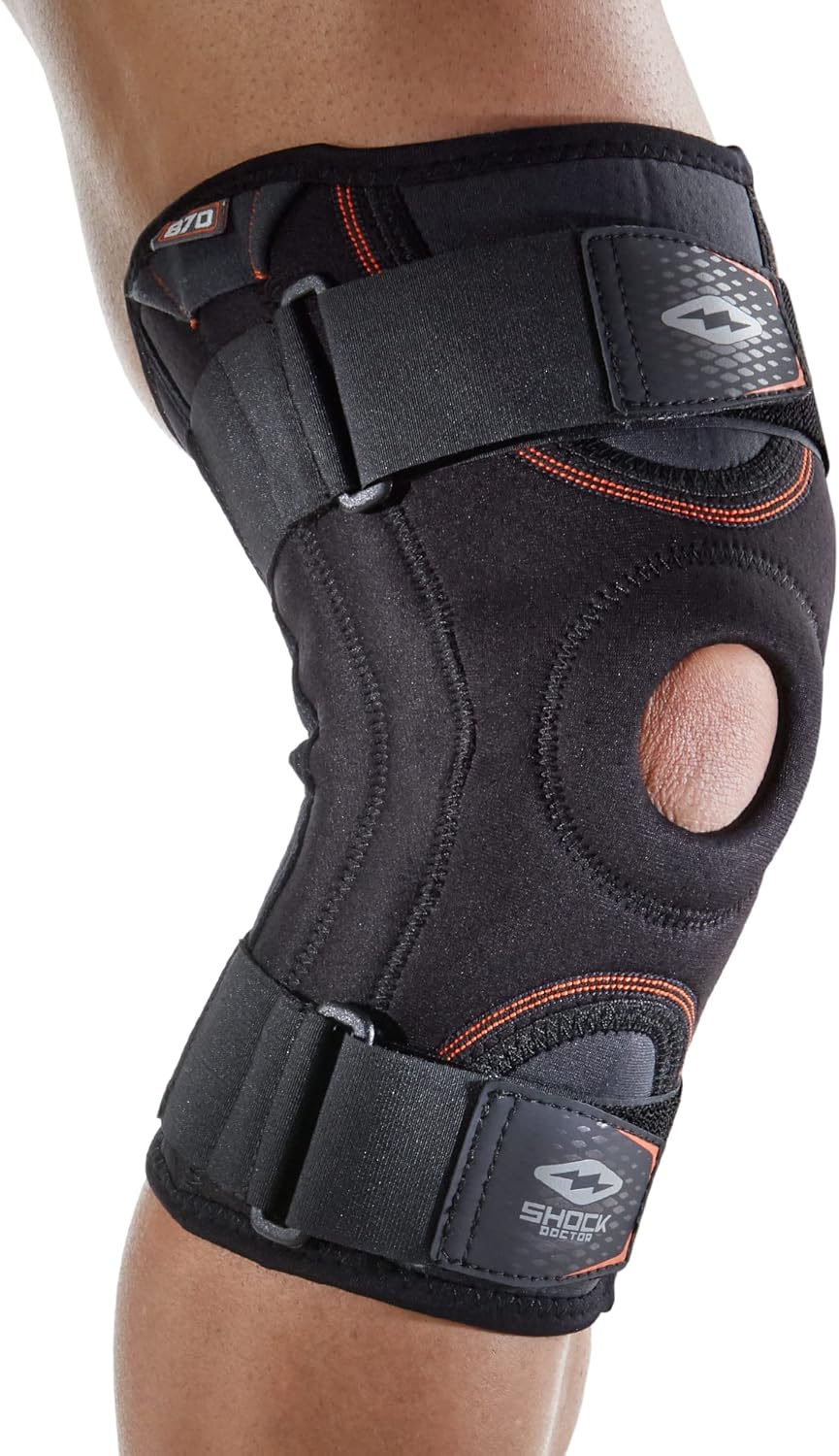 Shock Doctor Knee Brace Compression Sleeve for Patella Support and Stability

