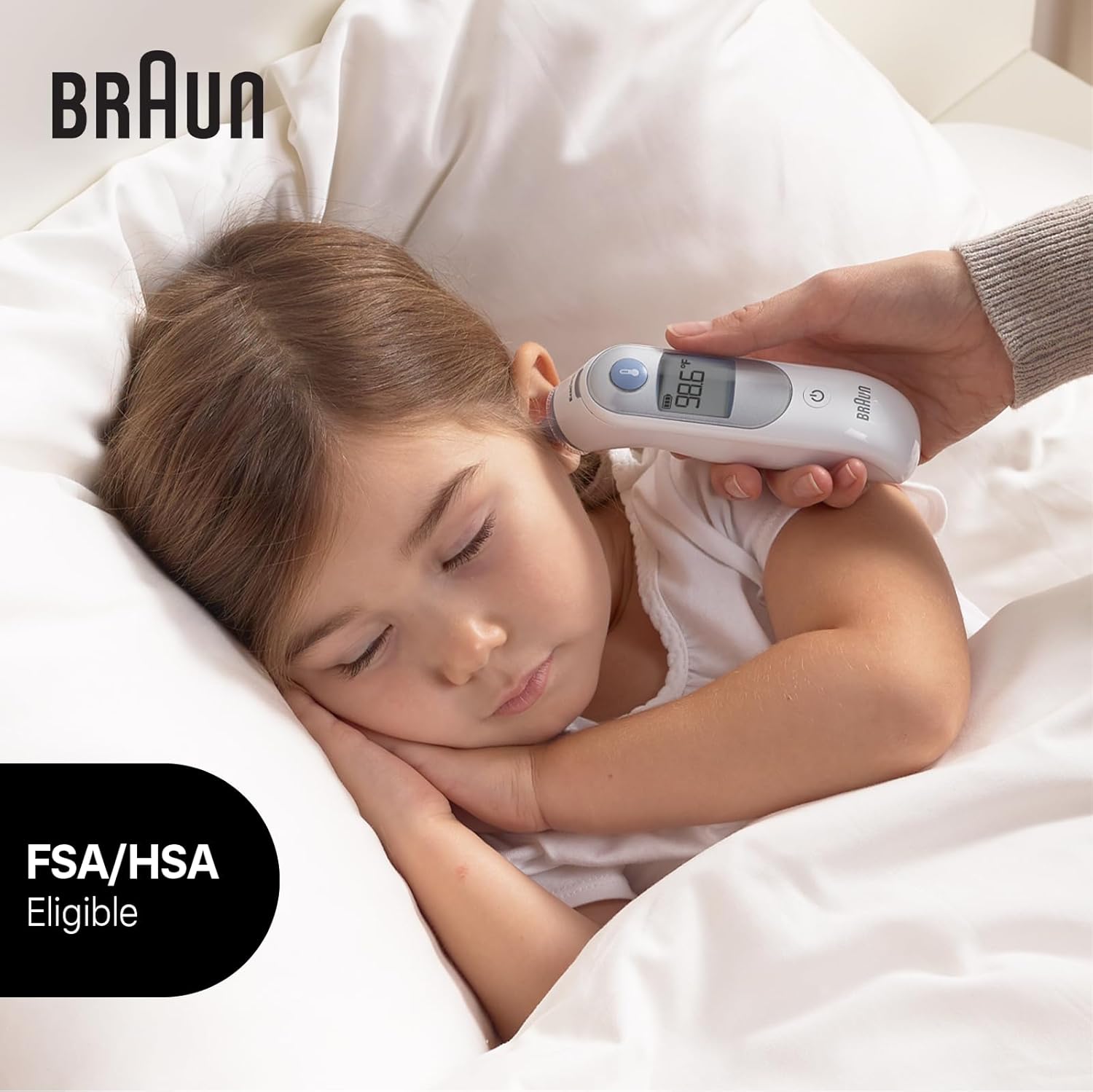 Braun ThermoScan 5 Digital Ear Thermometer with ExacTemp Stability Indicator

