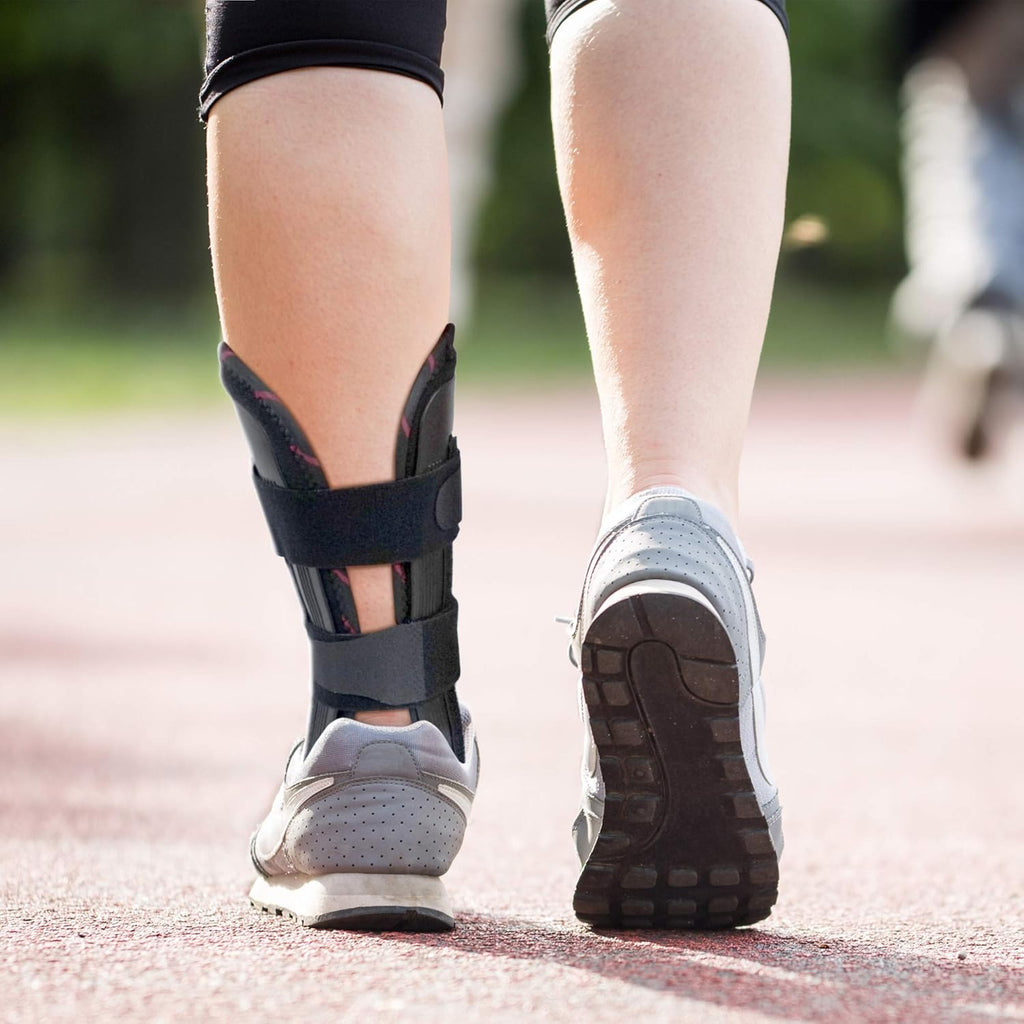 ORTONYX Ankle Stabilizer Brace Stirrup Splint for Foot Injuries, Tendonitis

