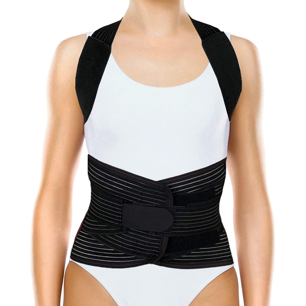 ORTONYX TLSO Thoracic Back Support Brace with Removable Dorso-Lumbar Pad

