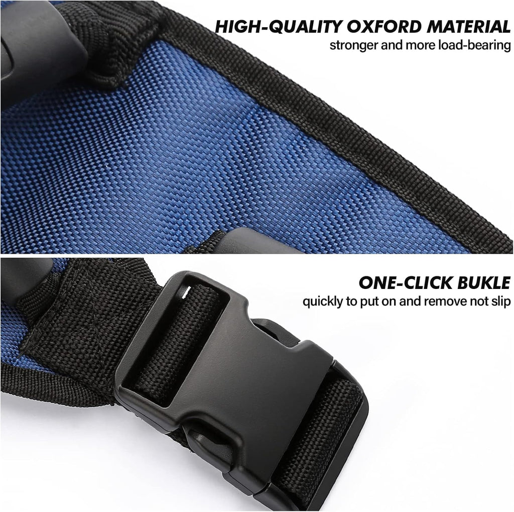 VERY100 Gait Belt Transfer Belt with Padding Handles and One-Click Buckle

