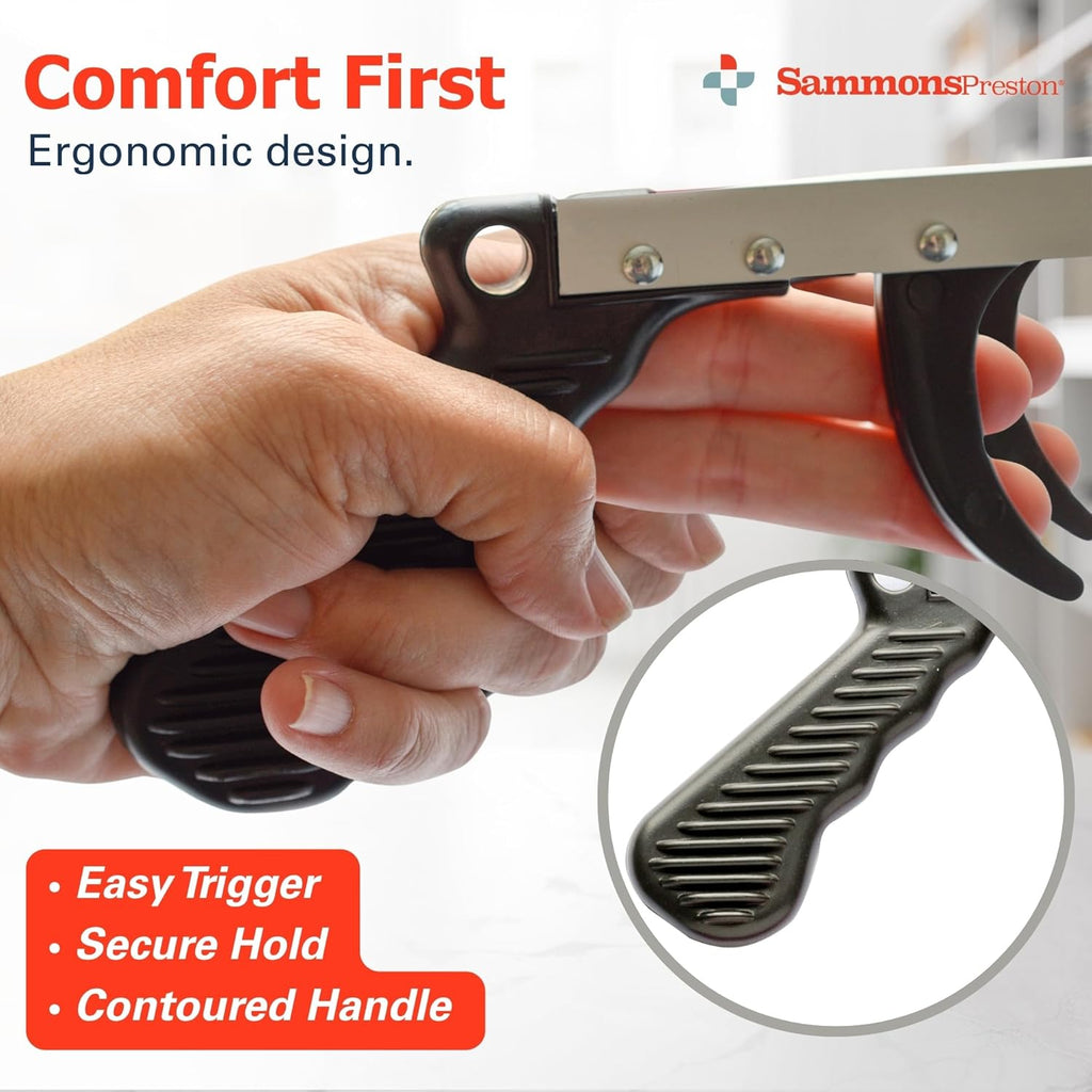 Sammons Preston Reacher Grabber Tool with Ergonomic Grip and Claw Jaw

