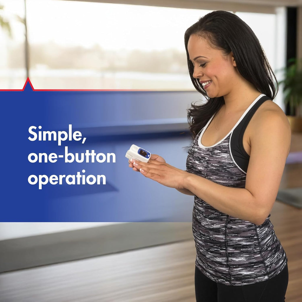 SmartHeart Fingertip Pulse Oximeter with Talking Monitoring

